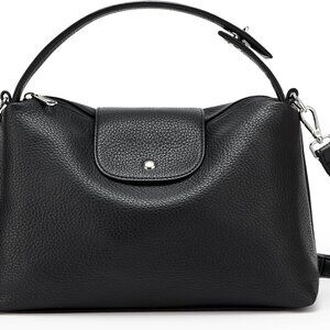 KALIDI Soft Vegan Leather Hobo Bag, Crossbody Purses Satchel for Women with Top